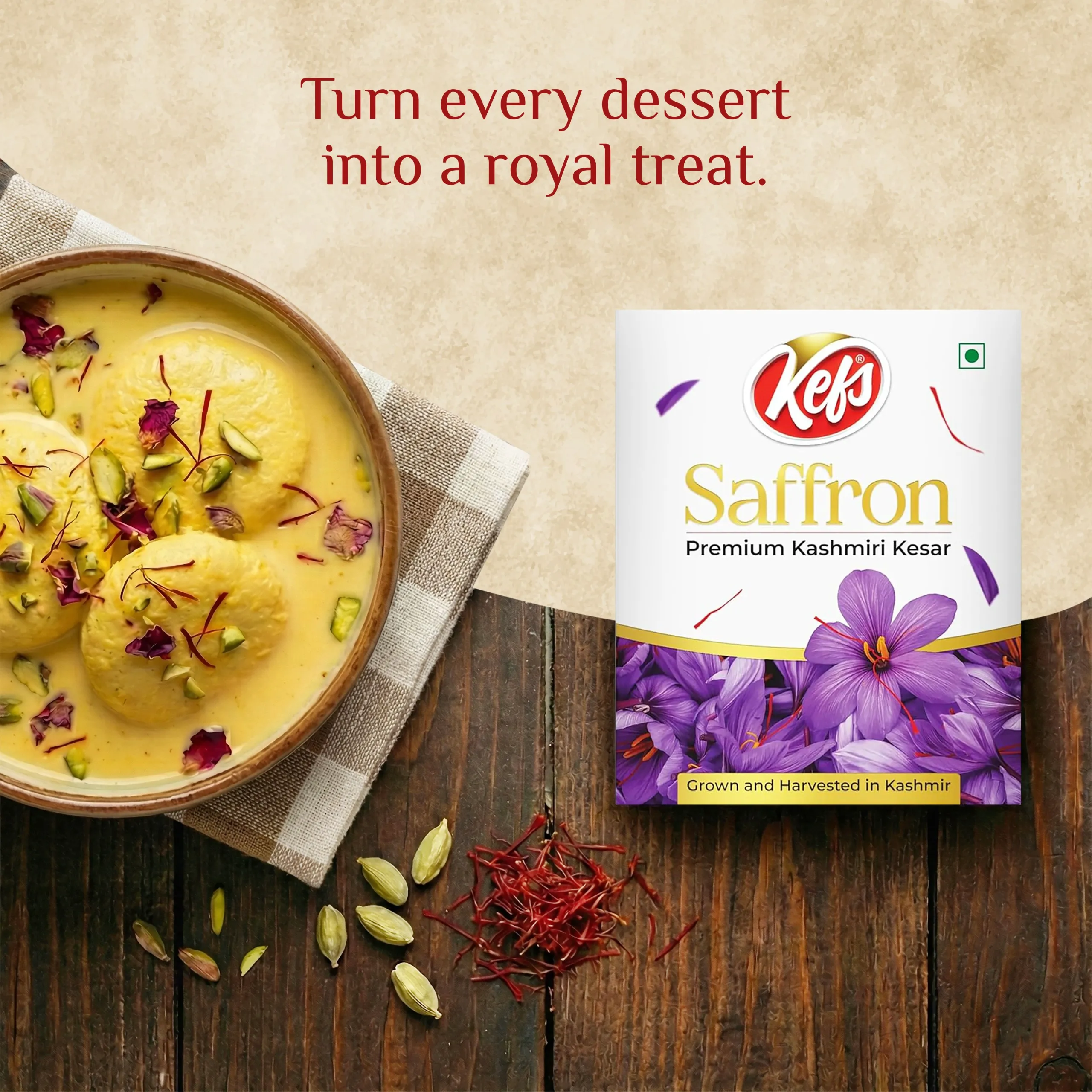 Kefs Premium Saffron Kashmiri Kesar